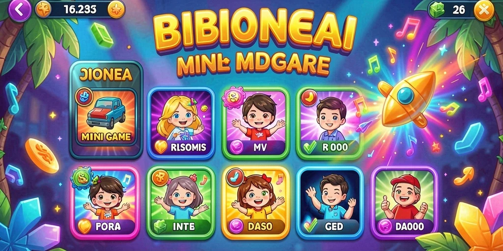 Tampilan menu utama 62VIP yang menarik.