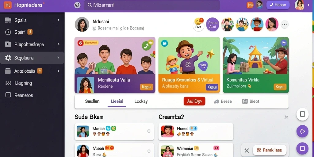 Tampilan antarmuka yang menarik dan intuitif.