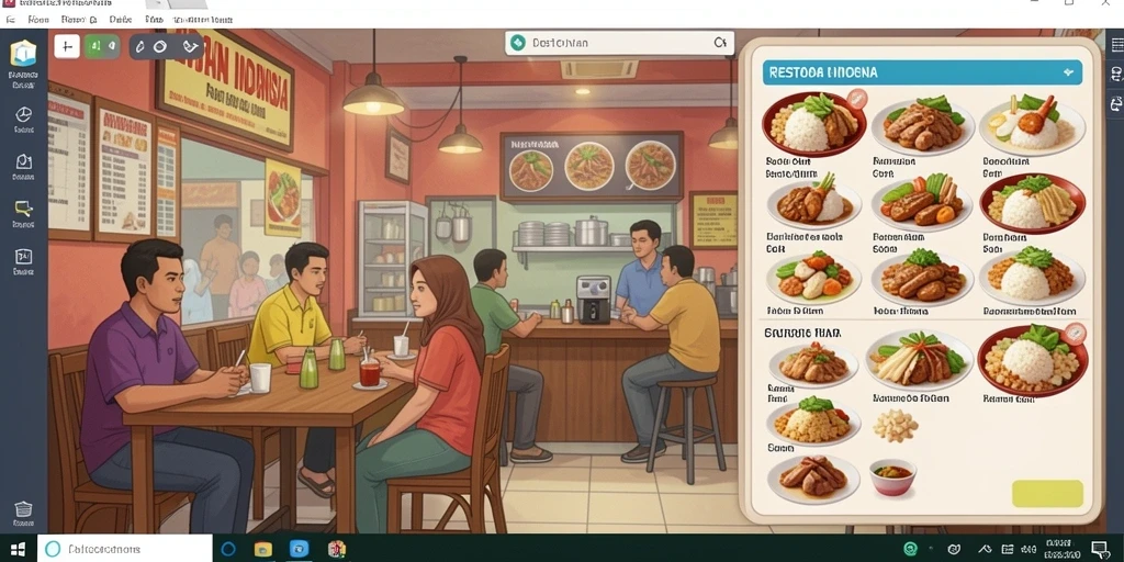 Tampilan antarmuka yang menarik dan mudah dinavigasi.