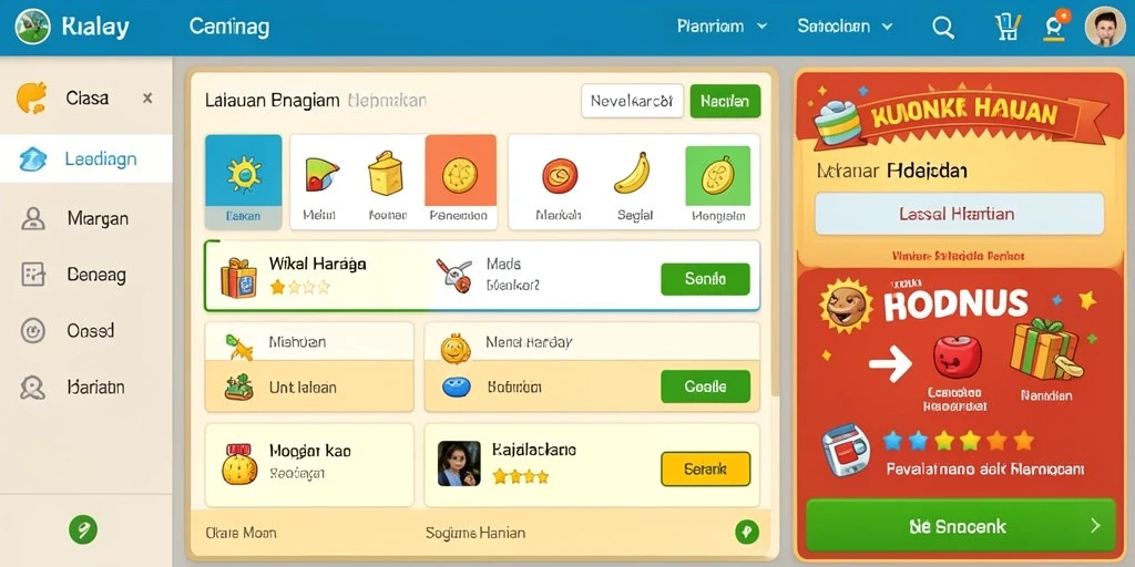Antarmuka pengguna yang ramah dan intuitif.