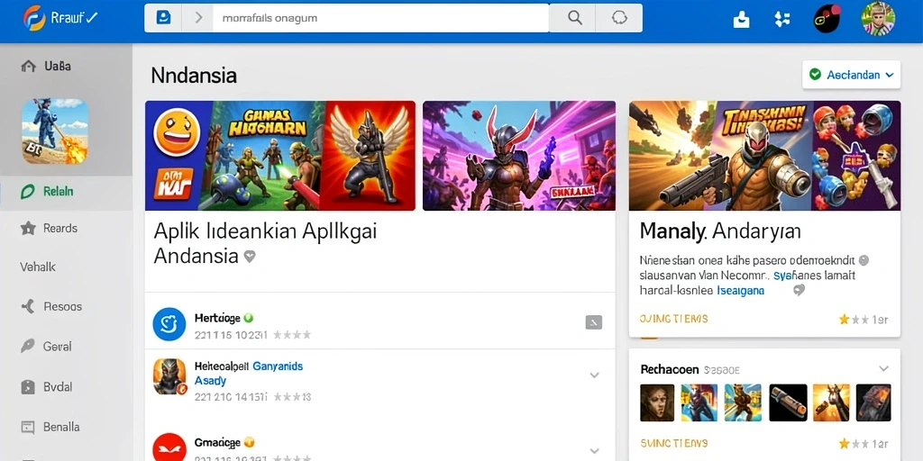 Tampilan antarmuka yang menarik dan mudah digunakan.