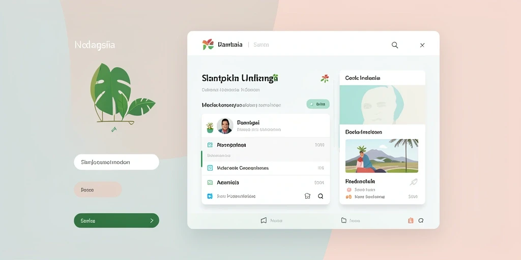 Tampilan antarmuka yang intuitif dan menarik.