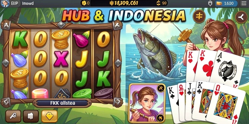 Tampilan menu utama yang intuitif dan menarik.