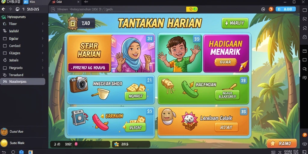 Tampilan antarmuka yang menarik dan intuitif.