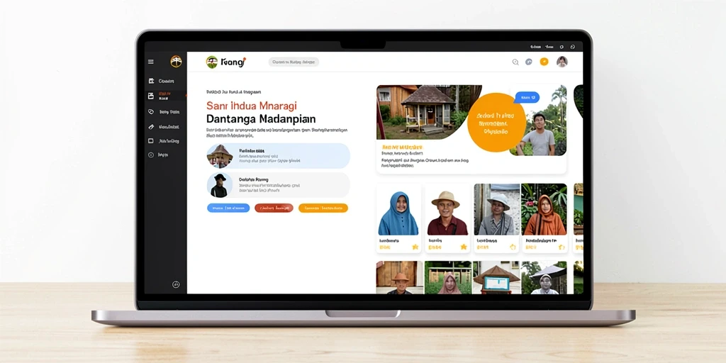 Screenshot menunjukkan tampilan awal permainan dengan antarmuka yang ramah pengguna.