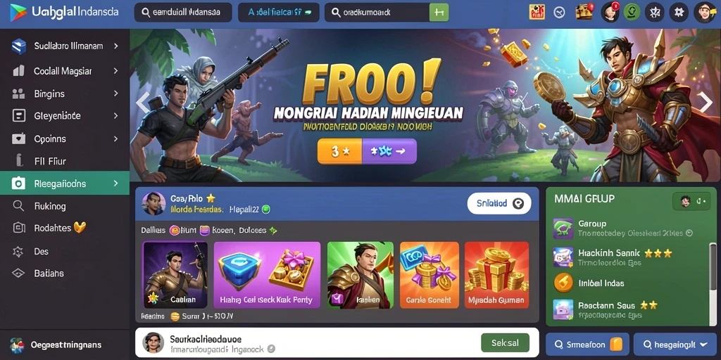 Tampilan antarmuka yang menarik dan intuitif.