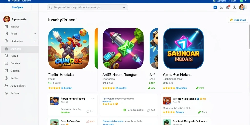 Tampilan antarmuka yang intuitif dan mudah dipahami.