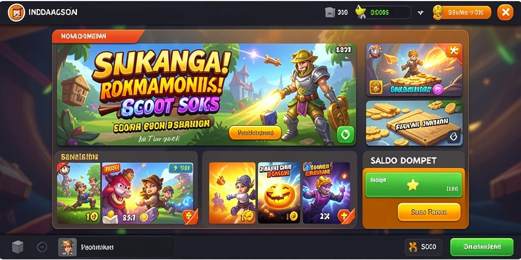 Tampilan antarmuka yang intuitif dan menarik.