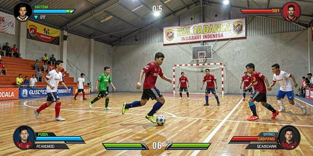 Gambaran karakter utama dalam OJA89 dengan desain menarik.