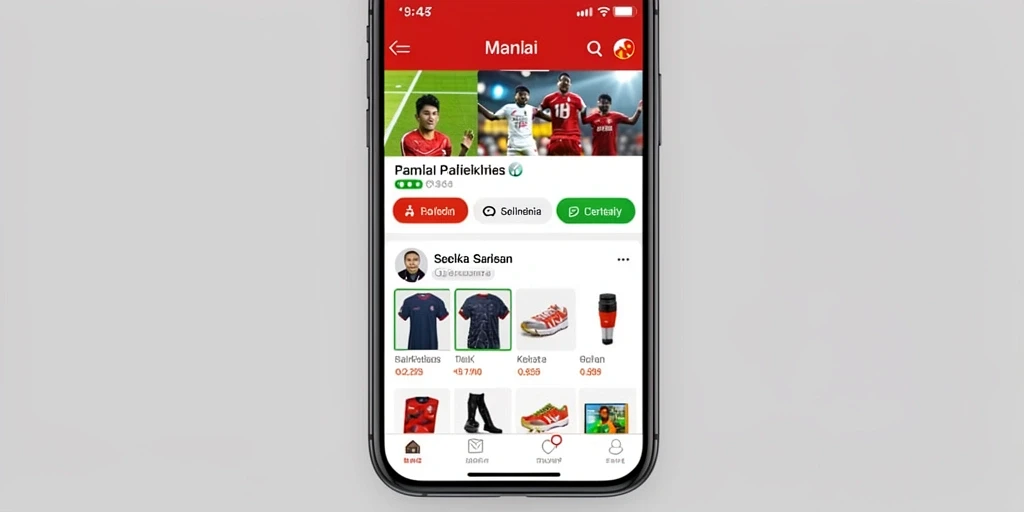 Tampilan antarmuka yang user-friendly dan modern.