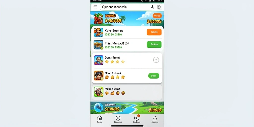 Screenshot menunjukkan karakter utama dalam misi epik.