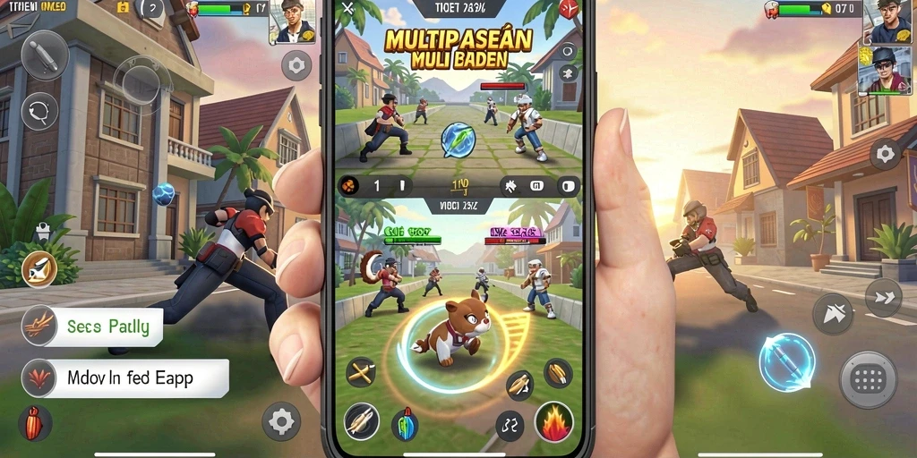Tampilan karakter utama saat memasuki level baru.