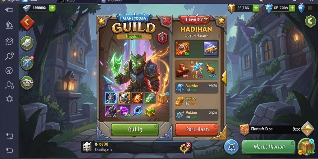 Screenshot menunjukkan karakter utama dalam aksi seru.