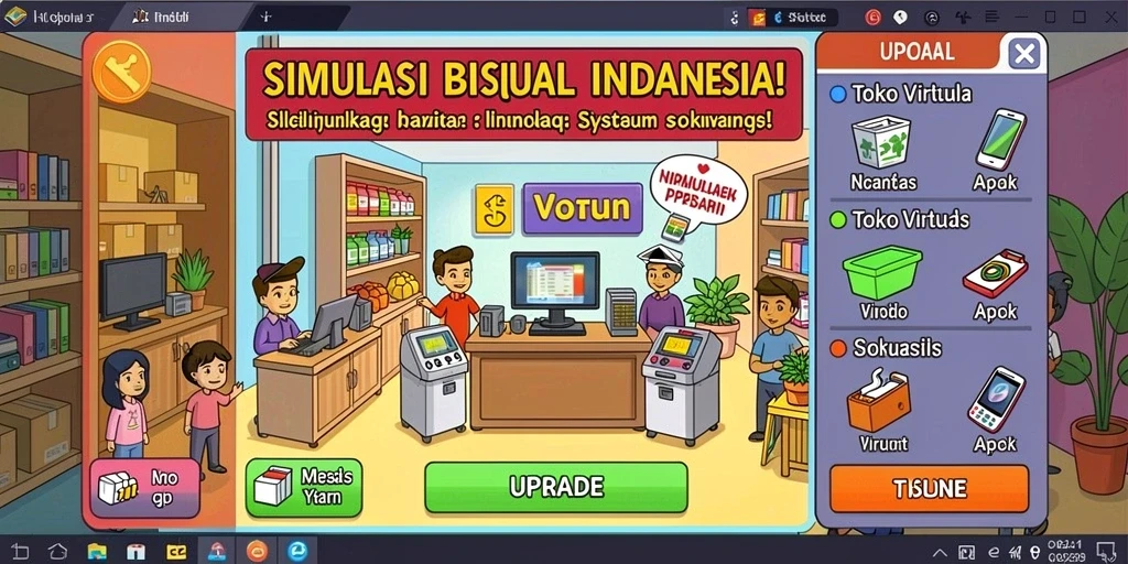 Tampilan antarmuka yang menarik dan mudah digunakan.